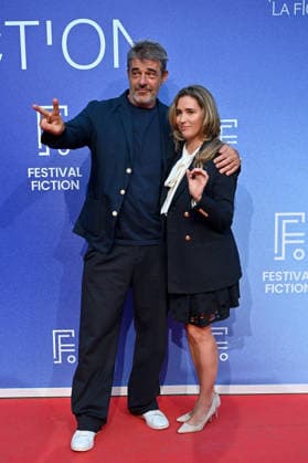 La Rochelle Closing Red Carpet FC Thierry Neuvic and Vahina Giocante attend the Closing Red Carpet at the 28th La Rochelle Fiction Festival on September 19, 2026 in La Rochelle, France. Photo by Franck Castel ABACAPRESS.COM La Rochelle  Copyright: xCastelxFranck ABACAx