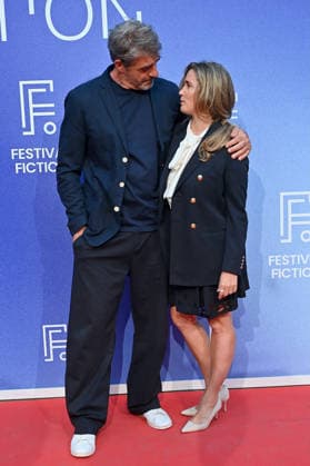 La Rochelle Closing Red Carpet FC Thierry Neuvic and Vahina Giocante attend the Closing Red Carpet at the 28th La Rochelle Fiction Festival on September 19, 2026 in La Rochelle, France. Photo by Franck Castel ABACAPRESS.COM La Rochelle  Copyright: xCastelxFranck ABACAx