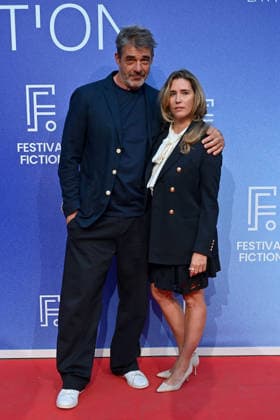 La Rochelle Closing Red Carpet FC Thierry Neuvic and Vahina Giocante attend the Closing Red Carpet at the 28th La Rochelle Fiction Festival on September 19, 2026 in La Rochelle, France. Photo by Franck Castel ABACAPRESS.COM La Rochelle  Copyright: xCastelxFranck ABACAx