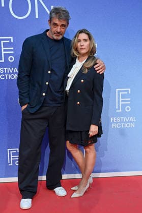 La Rochelle Closing Red Carpet FC Thierry Neuvic and Vahina Giocante attend the Closing Red Carpet at the 28th La Rochelle Fiction Festival on September 19, 2026 in La Rochelle, France. Photo by Franck Castel ABACAPRESS.COM La Rochelle  Copyright: xCastelxFranck ABACAx