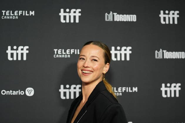 2026 Toronto International Film Festival - Villeneuve: The Rise of a Legend TORONTO, CANADA - SEPTEMBER 19 : Karine Vanasse attends the premiere of Villeneuve: The Rise of a Legend during the 2026 Toronto International Film Festival at Roy Thomson Hall in Toronto, Ontario, Canada on September 19, 2026. Mert Alper Dervis Anadolu Ontario Canada. Editorial use only. Please get in touch for any other usage.  Copyright: x2026xAnadoluxMertxAlperxDervisx