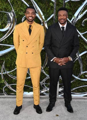 LOS ANGELES, CA - SEPTEMBER 19: Destin Tucker and Chris Tucker at the opening night of the Lucas Museum of Narrative Art in Los Angeles, California on September 19, 2026. Copyright: xJeffreyxMayer MediaPunchx