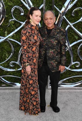 LOS ANGELES, CA - SEPTEMBER 19: Natasha Rubin and Cheech Marin at the opening night of the Lucas Museum of Narrative Art in Los Angeles, California on September 19, 2026. Copyright: xJeffreyxMayer MediaPunchx