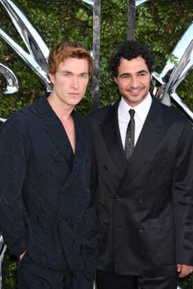 LOS ANGELES, CA - SEPTEMBER 19: Harrison Ball and Zac Posen at the opening night of the Lucas Museum of Narrative Art in Los Angeles, California on September 19, 2026. Copyright: xJeffreyxMayer MediaPunchx