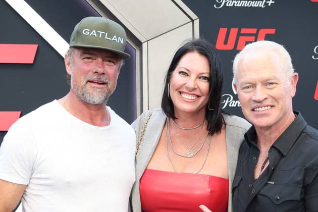 Los Angeles CA Sept 19 : Josh Duhamel, Audra Mari & Neal McDonough at The UFC 331 Van vs Pantoja 2 Event on September 19, 2026 Credit: USA  - ZUMAa123 20260919_zaa_a123_071 Copyright: xAdMediax