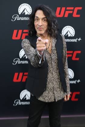 Los Angeles CA Sept 19 : Paul Stanley at The UFC 331 Van vs Pantoja 2 Event on September 19, 2026 Credit: USA  - ZUMAa123 20260919_zaa_a123_053 Copyright: xAdMediax