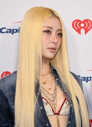 iHeartRadio Music Festival, night 2 Arrivals for the iHeartRadio Music Festival, night 2 at T-Mobile arena. 19 Sep 2026 Pictured: Yunjin of Le Sserafim.  Copyright: xThexMegaxAgencyxMBS MEGAx