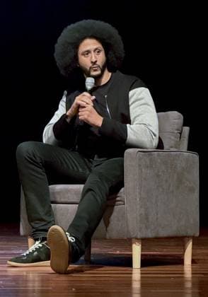 Colin Kaepernick at in-store appearance for Colin Kaepernick Memoir THE PERILOUS FIGHT Book Launch Celebration, Morehouse College, Atlanta, GA, September 19, 2026. Photo By: Derek Storm Everett Collection Colin Kaepernick Memoir THE PERILOUS FIGHT Book Launch Celebration PUBLICATIONXNOTxINxCANxCHNxFRAxITAxJPNxNORxPOLxRUSxESPxUKxUSA
