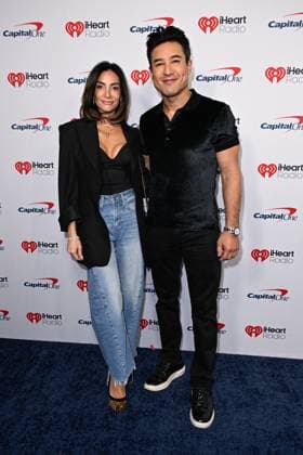iHeartRadio Music Festival, night 2 Arrivals for the iHeartRadio Music Festival, night 2 at T-Mobile arena. 19 Sep 2026 Pictured: Courtney Lopez (L) and Mario Lopez.  Copyright: xThexMegaxAgencyxMBS MEGAx