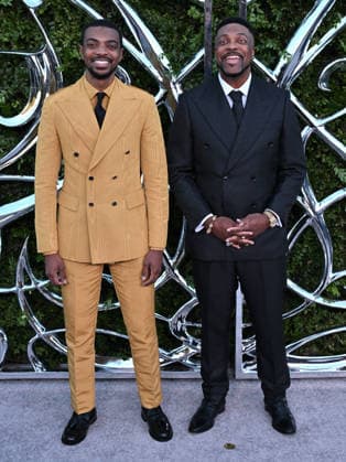 Lucas Museum of Narrative Art Opening Night Destin Christopher Tucker and Chris Tucker arriving at the Lucas Museum of Narrative Art opening night held at the Lucas Museum of Narrative Art in Los Angeles, Ca. on September 19, 2026. Los Angeles Lucas Museum of Narrative Art California USA Copyright: xStarbuck xAFF-USA.COMx