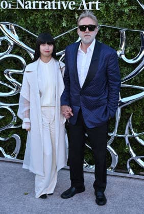 Lucas Museum of Narrative Art Opening Night Riko Shibata and Nicholas Cage arriving at the Lucas Museum of Narrative Art opening night held at the Lucas Museum of Narrative Art in Los Angeles, Ca. on September 19, 2026. Los Angeles Lucas Museum of Narrative Art California USA Copyright: xStarbuck xAFF-USA.COMx