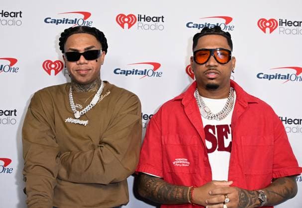 iHeartRadio Music Festival, night 2 Arrivals for the iHeartRadio Music Festival, night 2 at T-Mobile arena. 19 Sep 2026 Pictured: Helabusador (L) and Rey Tony of Los Titi.  Copyright: xThexMegaxAgencyxMBS MEGAx