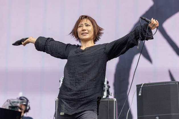 September 19, 2026, Chicago, Illinois, USA: YASUKO ONUKI of Japanese rock band Melt-Banana during Riot Fest Music Festival in Chicago, Illinois Chicago USA  - ZUMAs135 20260919_zap_s135_033 Copyright: xDanielxDeSloverx