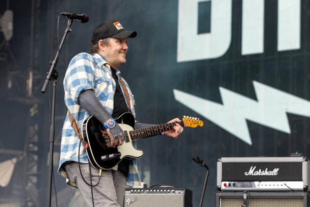 September 19, 2026, Chicago, Illinois, USA: Musician BRIAN FALLON during Riot Fest Music Festival in Chicago, Illinois Chicago USA  - ZUMAs135 20260919_zap_s135_035 Copyright: xDanielxDeSloverx