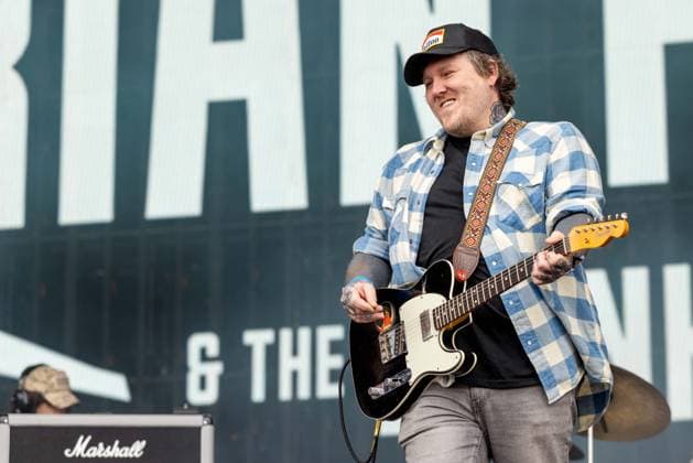 September 19, 2026, Chicago, Illinois, USA: Musician BRIAN FALLON during Riot Fest Music Festival in Chicago, Illinois Chicago USA  - ZUMAs135 20260919_zap_s135_039 Copyright: xDanielxDeSloverx