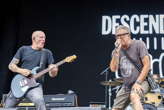 September 19, 2026, Chicago, Illinois, USA: STEPHEN EGERTON and MILO AUKERMAN of The Descendents during Riot Fest Music Festival in Chicago, Illinois Chicago USA  - ZUMAs135 20260919_zap_s135_091 Copyright: xDanielxDeSloverx