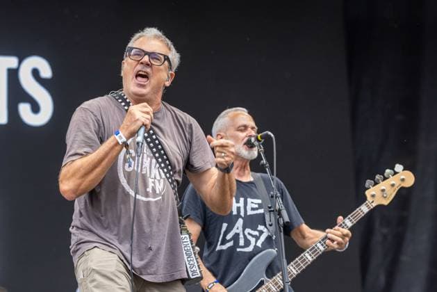 September 19, 2026, Chicago, Illinois, USA: MILO AUKERMAN and KARL ALVAREZ of The Descendents during Riot Fest Music Festival in Chicago, Illinois Chicago USA  - ZUMAs135 20260919_zap_s135_093 Copyright: xDanielxDeSloverx
