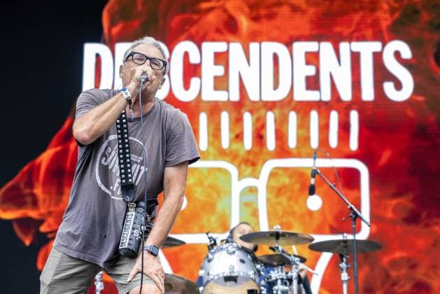 September 19, 2026, Chicago, Illinois, USA: MILO AUKERMAN of The Descendents during Riot Fest Music Festival in Chicago, Illinois Chicago USA  - ZUMAs135 20260919_zap_s135_104 Copyright: xDanielxDeSloverx