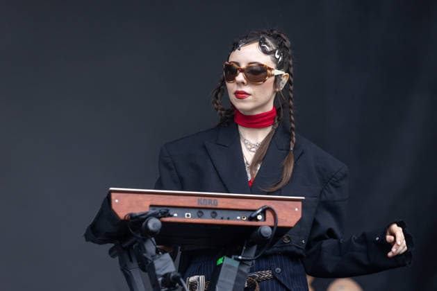 September 19, 2026, Chicago, Illinois, USA: ERICA MANCINI of Gogol Bordello during Riot Fest Music Festival in Chicago, Illinois Chicago USA  - ZUMAs135 20260919_zap_s135_107 Copyright: xDanielxDeSloverx