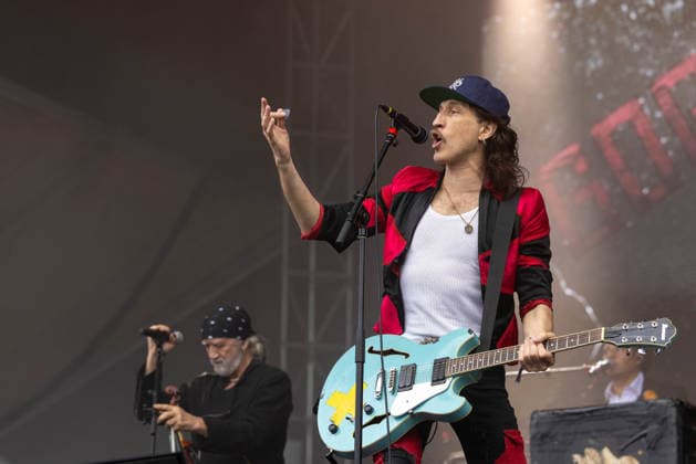 September 19, 2026, Chicago, Illinois, USA: SERGEY RYABTSEV and EUGENE HUTZ of Gogol Bordello during Riot Fest Music Festival in Chicago, Illinois Chicago USA  - ZUMAs135 20260919_zap_s135_109 Copyright: xDanielxDeSloverx