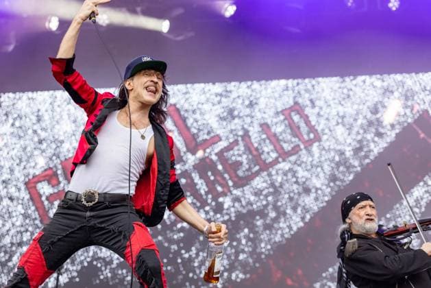 September 19, 2026, Chicago, Illinois, USA: EUGENE HUTZ and SERGEY RYABTSEV of Gogol Bordello during Riot Fest Music Festival in Chicago, Illinois Chicago USA  - ZUMAs135 20260919_zap_s135_127 Copyright: xDanielxDeSloverx