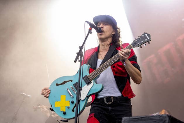 September 19, 2026, Chicago, Illinois, USA: EUGENE HUTZ of Gogol Bordello during Riot Fest Music Festival in Chicago, Illinois Chicago USA  - ZUMAs135 20260919_zap_s135_118 Copyright: xDanielxDeSloverx
