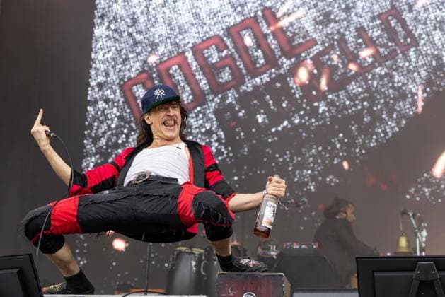 September 19, 2026, Chicago, Illinois, USA: EUGENE HUTZ of Gogol Bordello during Riot Fest Music Festival in Chicago, Illinois Chicago USA  - ZUMAs135 20260919_zap_s135_129 Copyright: xDanielxDeSloverx