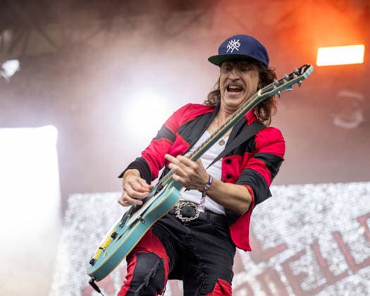 September 19, 2026, Chicago, Illinois, USA: EUGENE HUTZ of Gogol Bordello during Riot Fest Music Festival in Chicago, Illinois Chicago USA  - ZUMAs135 20260919_zap_s135_121 Copyright: xDanielxDeSloverx