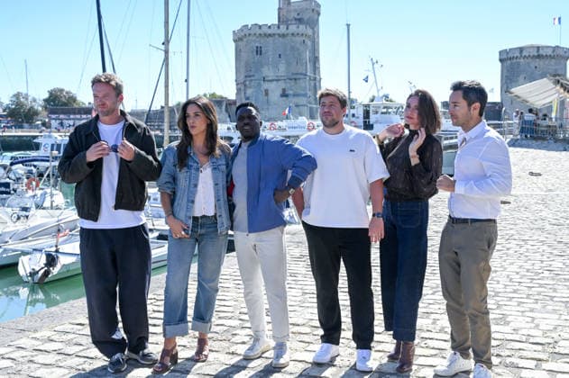 La Rochelle TV Fiction Festival 2026 Photo Call September 19 La Rochelle TV Fiction Festival 28th edition of the La Rochelle TV Fiction Festival Photo Call for Presque normal with Régory Beghin, Sophie Frison, Kody Kim, Naïma Rodric 459780 2026 09 19 France  Copyright: xBarbaraxNeymanx xStarfacex STAR_459780_637