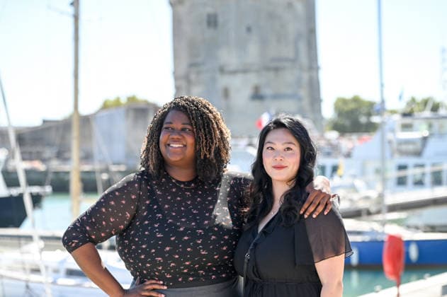 La Rochelle TV Fiction Festival 2026 Photocall September 19, 28th La Rochelle TV Fiction Festival 28th edition of the La Rochelle TV Fiction Festival Photocall for Support Group Fabiola Aladin, Noemie Leduc Vaudry 459780 September 19, 2026 France  Copyright: xBarbaraxNeymanx xStarfacex STAR_459780_656