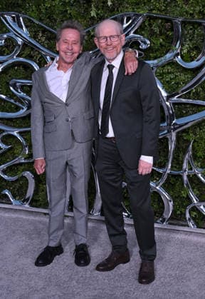 Lucas Museum of Narrative Art Opening Night Brian Grazer and Ron Howard arriving at the Lucas Museum of Narrative Art opening night held at the Lucas Museum of Narrative Art in Los Angeles, Ca. on September 19, 2026. Los Angeles Lucas Museum of Narrative Art California USA Copyright: xStarbuck xAFF-USA.COMx