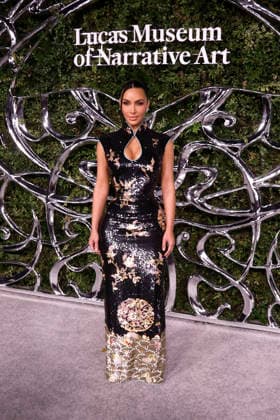 September 19, 2026, Los Angeles, California, USA: Kim Kardashian at the Lucas Museum of Narrative Art Opening Night at the Lucas Museum of Narrative Art on Saturday September 19, 2026 in Los Angeles, California. BURT HARRIS BNS PI Los Angeles USA  - ZUMAp124 20260919_zaa_p124_008 Copyright: xBurtxHarrisx