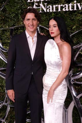 September 19, 2026, Los Angeles, California, USA: (L-R) Justin Trudeau and Katy Perry at the Lucas Museum of Narrative Art Opening Night at the Lucas Museum of Narrative Art on Saturday September 19, 2026 in Los Angeles, California. BURT HARRIS BNS PI Los Angeles USA  - ZUMAp124 20260919_zaa_p124_031 Copyright: xBurtxHarrisx