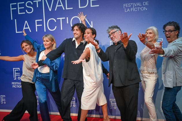 La Rochelle TV Fiction Festival 2026 Red Carpet, September 19, 28th La Rochelle TV Fiction Festival 28th edition of the La Rochelle TV Fiction Festival Closing photocall Julie de Bonat 459787 2026 09 19 France  Copyright: xBarbaraxNeymanx xStarfacex STAR_459787_017