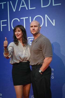 La Rochelle TV Fiction Festival 2026 Red Carpet on September 19 28th La Rochelle TV Fiction Festival 28th edition of the La Rochelle TV Fiction Festival Closing photocall for the festival: Eleonore Bernheim, Nicolas Gob 459787 September 19, 2026 France  Copyright: xBarbaraxNeymanx xStarfacex STAR_459787_027