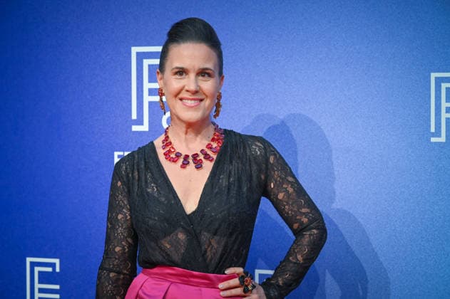 La Rochelle TV Fiction Festival 2026 Red Carpet on September 19, 28th La Rochelle TV Fiction Festival 28th edition of the La Rochelle TV Fiction Festival Closing photocall Antonia de Rendinger 459787 2026 09 19 France  Copyright: xBarbaraxNeymanx xStarfacex STAR_459787_056