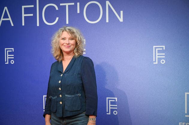 La Rochelle TV Fiction Festival 2026 Red Carpet, September 19, 28th La Rochelle TV Fiction Festival 28th edition of the La Rochelle TV Fiction Festival Closing photocall Cecile Bois 459787 2026 09 19 France  Copyright: xBarbaraxNeymanx xStarfacex STAR_459787_077