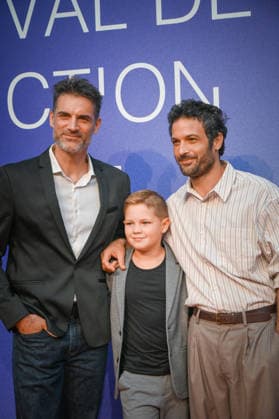 La Rochelle TV Fiction Festival 2026 Red Carpet on September 19, 28th La Rochelle TV Fiction Festival 28th edition of the La Rochelle TV Fiction Festival Closing photocall for the festival: Gil Alma, Benoit Michel, Mahé Beaudn Kyriacou, and the real-life fathers who inspired the series 459787 September 19, 2026 France  Copyright: xBarbaraxNeymanx xStarfacex STAR_459787_086