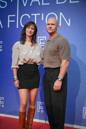 La Rochelle TV Fiction Festival 2026 Red Carpet on September 19, 28th La Rochelle TV Fiction Festival 28th edition of the La Rochelle TV Fiction Festival Closing photocall for the festival: Eleonore Bernheim, Nicolas Gob 459787 September 19, 2026 France  Copyright: xBarbaraxNeymanx xStarfacex STAR_459787_101