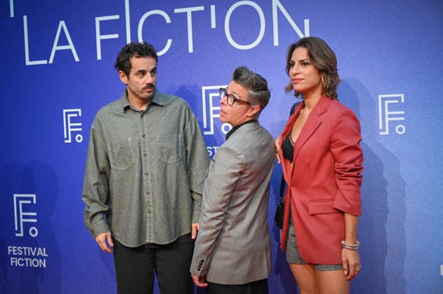 La Rochelle TV Fiction Festival 2026 Red Carpet on September 19, 28th La Rochelle TV Fiction Festival 28th edition of the La Rochelle TV Fiction Festival Closing photocall Roxane Turmel, Bertrand Goncalves, Noemie Lefort 459787 September 19, 2026 France  Copyright: xBarbaraxNeymanx xStarfacex STAR_459787_103
