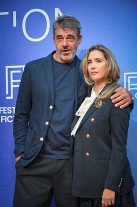 La Rochelle TV Fiction Festival 2026 Red Carpet on September 19, 28th La Rochelle TV Fiction Festival 28th edition of the La Rochelle TV Fiction Festival Closing photocall Thierry Neuvic, Vahina Giocante 459787 September 19, 2026 France  Copyright: xBarbaraxNeymanx xStarfacex STAR_459787_117