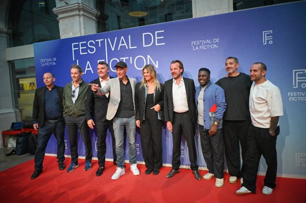 La Rochelle TV Fiction Festival 2026 Red Carpet on September 19 28th La Rochelle TV Fiction Festival 28th edition of the La Rochelle TV Fiction Festival Closing photocall Julien Leimdorfer, Julien Boisselier, Arnaud Ducret, Gaël Leforestier, Sabrina Martello, Thibaut Valès, Kody Kim, Hervé Bellech, and Jean Luc Cano 459787 September 19, 2026 France  Copyright: xBarbaraxNeymanx xStarfacex STAR_459787_129