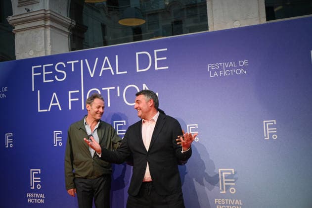 La Rochelle TV Fiction Festival 2026 Red Carpet on September 19, 28th La Rochelle TV Fiction Festival 28th edition of the La Rochelle TV Fiction Festival Closing photocall Arnaud Ducret, Julien Boisselier, Kody Kim 459787 September 19, 2026 France  Copyright: xBarbaraxNeymanx xStarfacex STAR_459787_132