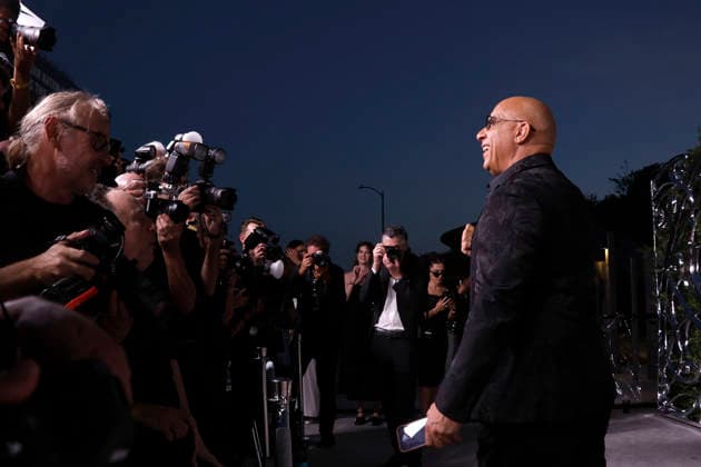September 19, 2026, Los Angeles, California, USA: Vin Diesel at the Lucas Museum of Narrative Art Opening Night at the Lucas Museum of Narrative Art on Saturday September 19, 2026 in Los Angeles, California. BURT HARRIS BNS PI Los Angeles USA  - ZUMAp124 20260919_zaa_p124_043 Copyright: xBurtxHarrisx