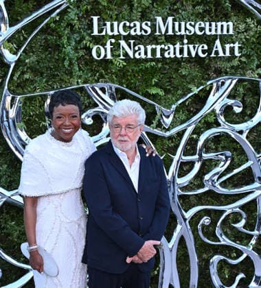 Lucas Museum of Narrative Art Opening Night Mellody Hobson and George Lucas arriving at the Lucas Museum of Narrative Art opening night held at the Lucas Museum of Narrative Art in Los Angeles, Ca. on September 19, 2026. Los Angeles Lucas Museum of Narrative Art California USA Copyright: xStarbuck xAFF-USA.COMx