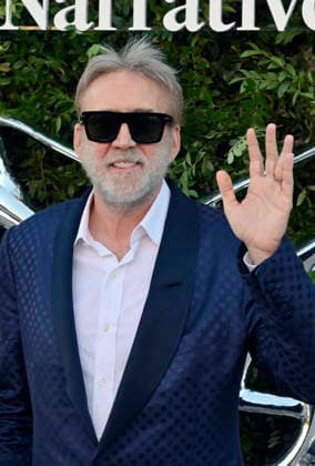 Nicolas Cage attends the Lucas Museum of Narrative Art opening night at Exposition Park in Los Angeles on Saturday, September 19, 2026.  LAP2026091921 JIMxRUYMEN