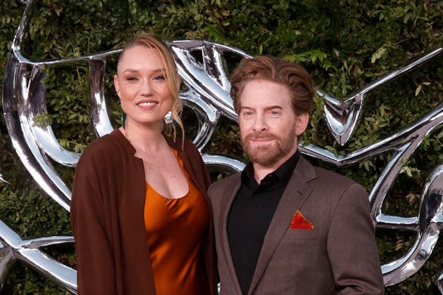 September 19, 2026, Los Angeles, California, USA: (L-R) Clare Grant and Seth Green at the Lucas Museum of Narrative Art Opening Night at the Lucas Museum of Narrative Art on Saturday September 19, 2026 in Los Angeles, California. BURT HARRIS BNS PI Los Angeles USA  - ZUMAp124 20260919_zaa_p124_073 Copyright: xBurtxHarrisx