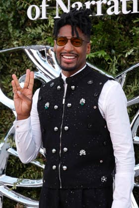 September 19, 2026, Los Angeles, California, USA: Jon Batiste at the Lucas Museum of Narrative Art Opening Night at the Lucas Museum of Narrative Art on Saturday September 19, 2026 in Los Angeles, California. BURT HARRIS BNS PI Los Angeles USA  - ZUMAp124 20260919_zaa_p124_098 Copyright: xBurtxHarrisx