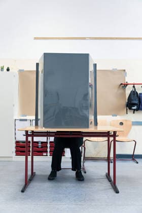 Berlin, September 20, 2026—Today, Sunday, elections will be held for the 20th Berlin House of Representatives and the district councils. Polling places for electoral districts 718 and 721 (Schmargendorf)