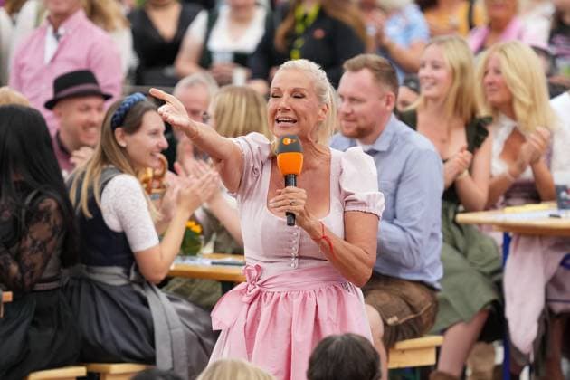 ZDF Fernsehgarten 2026: Andrea Kiwi Kiewel on ZDF Fernsehgarten, themed Oktoberfest, on September 20, 2026, in Mainz, Mainz, ZDF Fernsehgarten, Rhineland-Palatinate